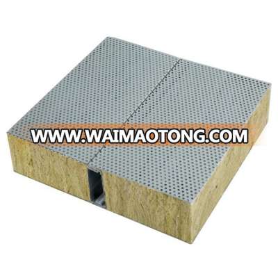 cheap acoustic wall panel with rockwool